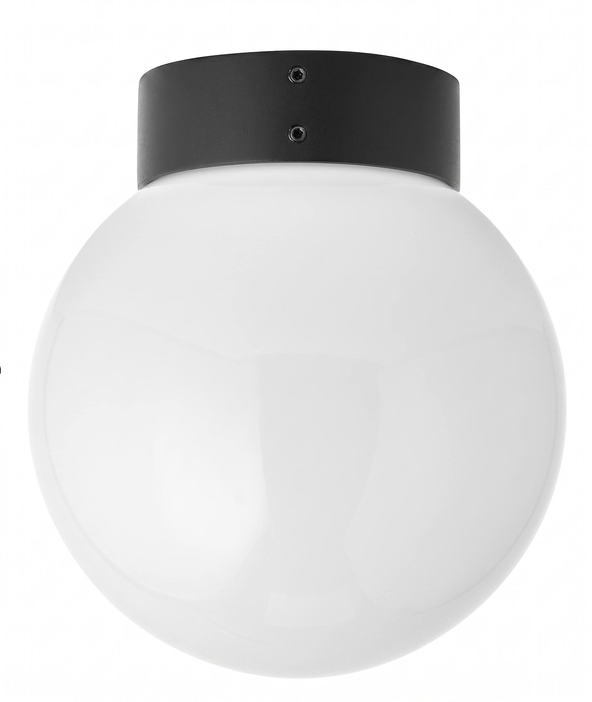 Dunelm Sligo Industrial Outdoor Bathroom Flush Ceiling Light against a white background