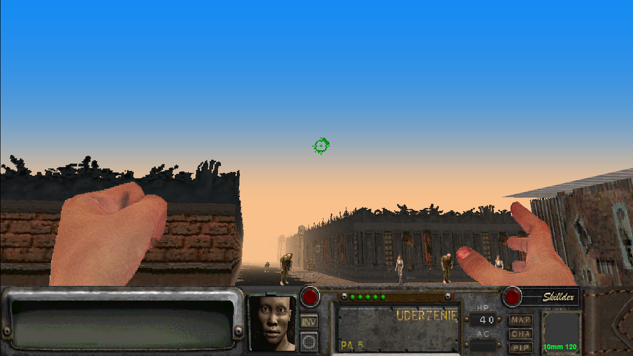 Fallout 2 remade as an FPS game, which you can play right now for free