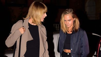 Taylor Swift and Cara Delevingne