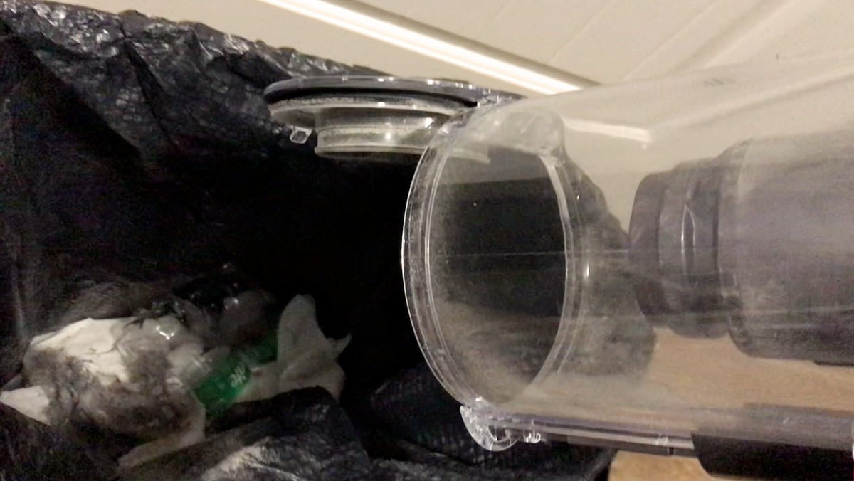 Dyson V15s Detect Submarine being tested in writer's home