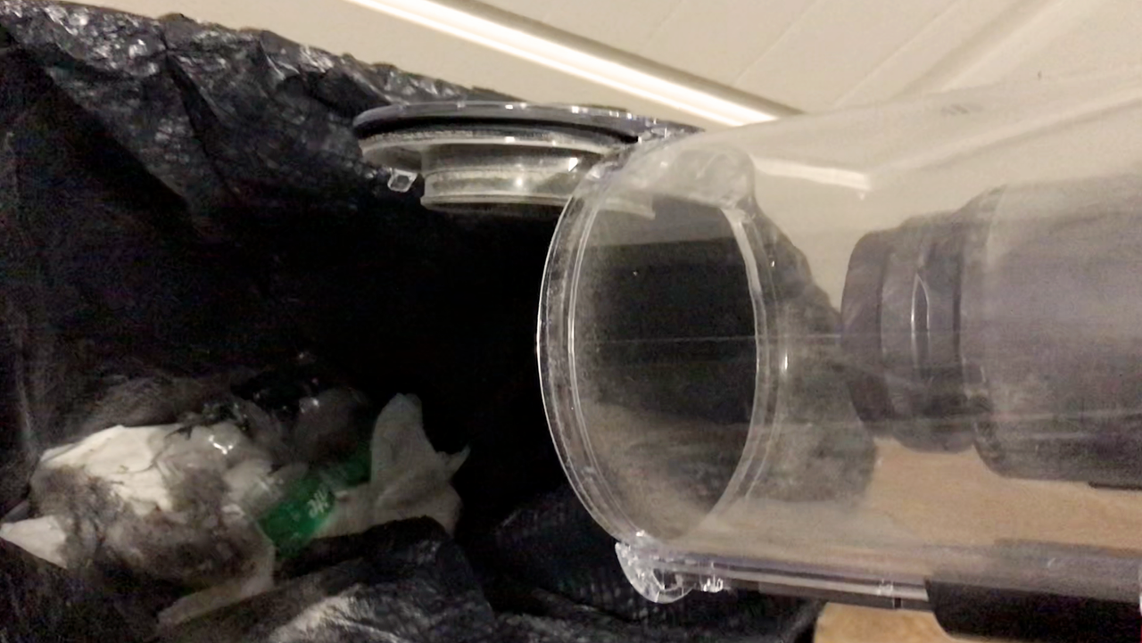 Dyson V15s Detect Submarine being tested in writer's home