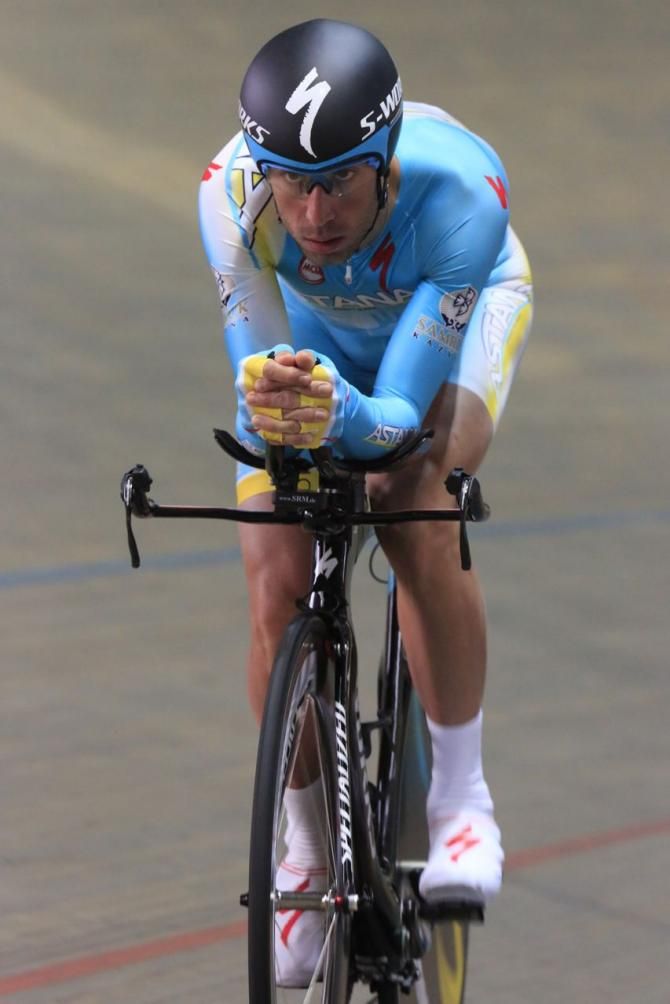 Nibali has reduced the chest area to become more aerodynamic