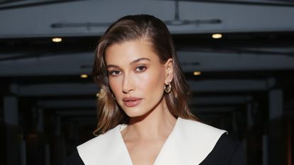 Hailey Bieber attends ELLE&#039;s 27th Annual Women In Hollywood Celebration, presented by Ralph Lauren and Lexus, at Academy Museum of Motion Pictures on October 19, 2021 in Los Angeles, California