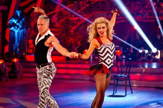 Denise Van Outen and James Jordan on Strictly
