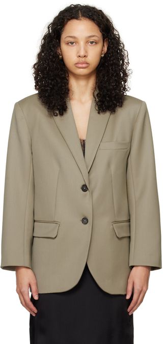 Khaki Quinn Blazer