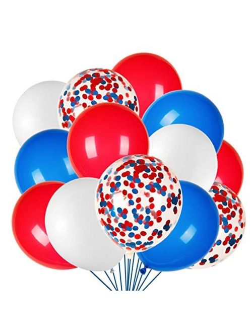 Patriotic Balloons (80 Pieces)