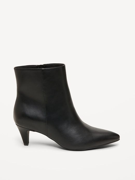 Kitten Heel Booties for Women