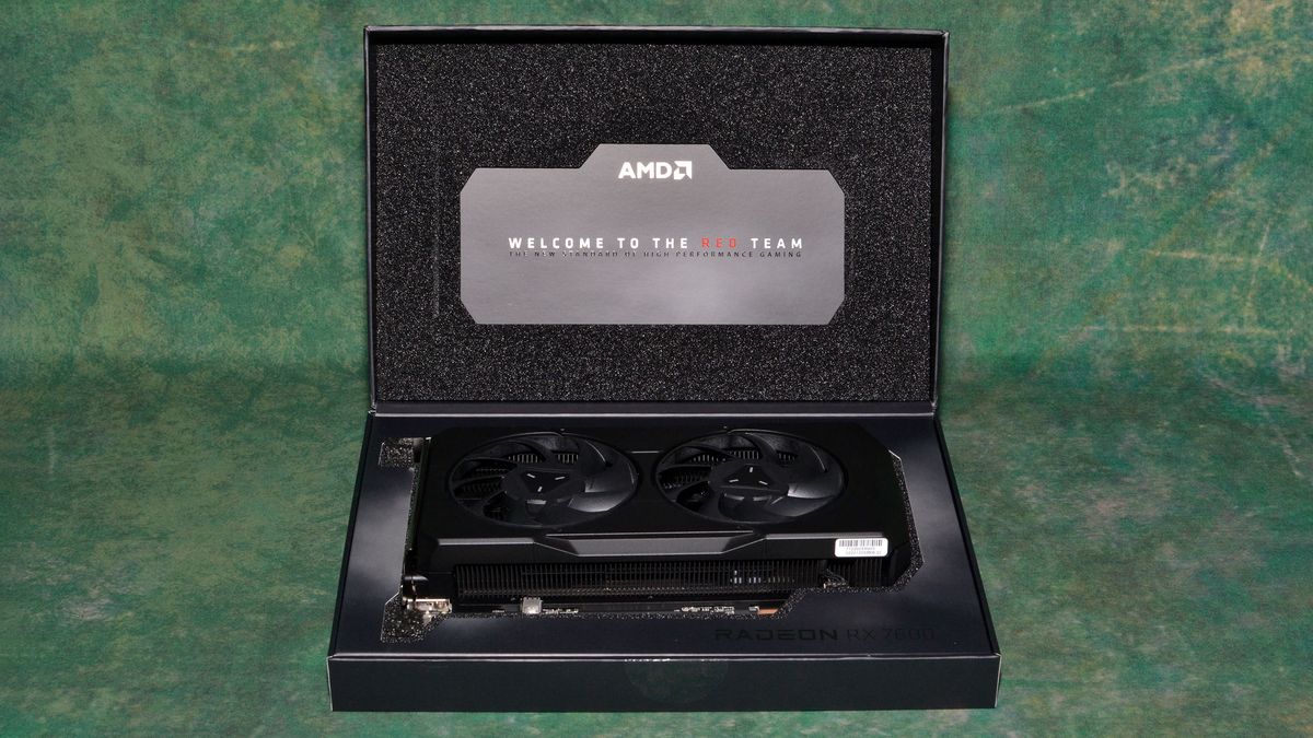 AMD Radeon RX 7600 Reference Design - AMD Radeon RX 7600 Review ...