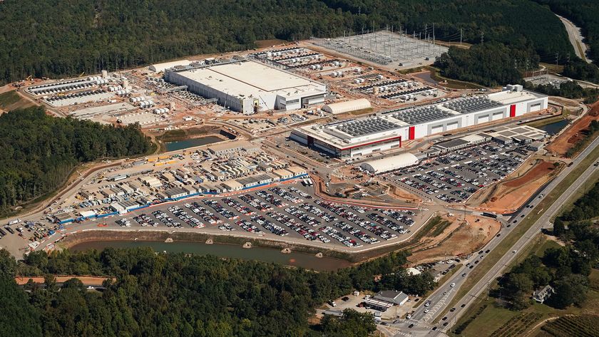 The QTS data center development in Georgia