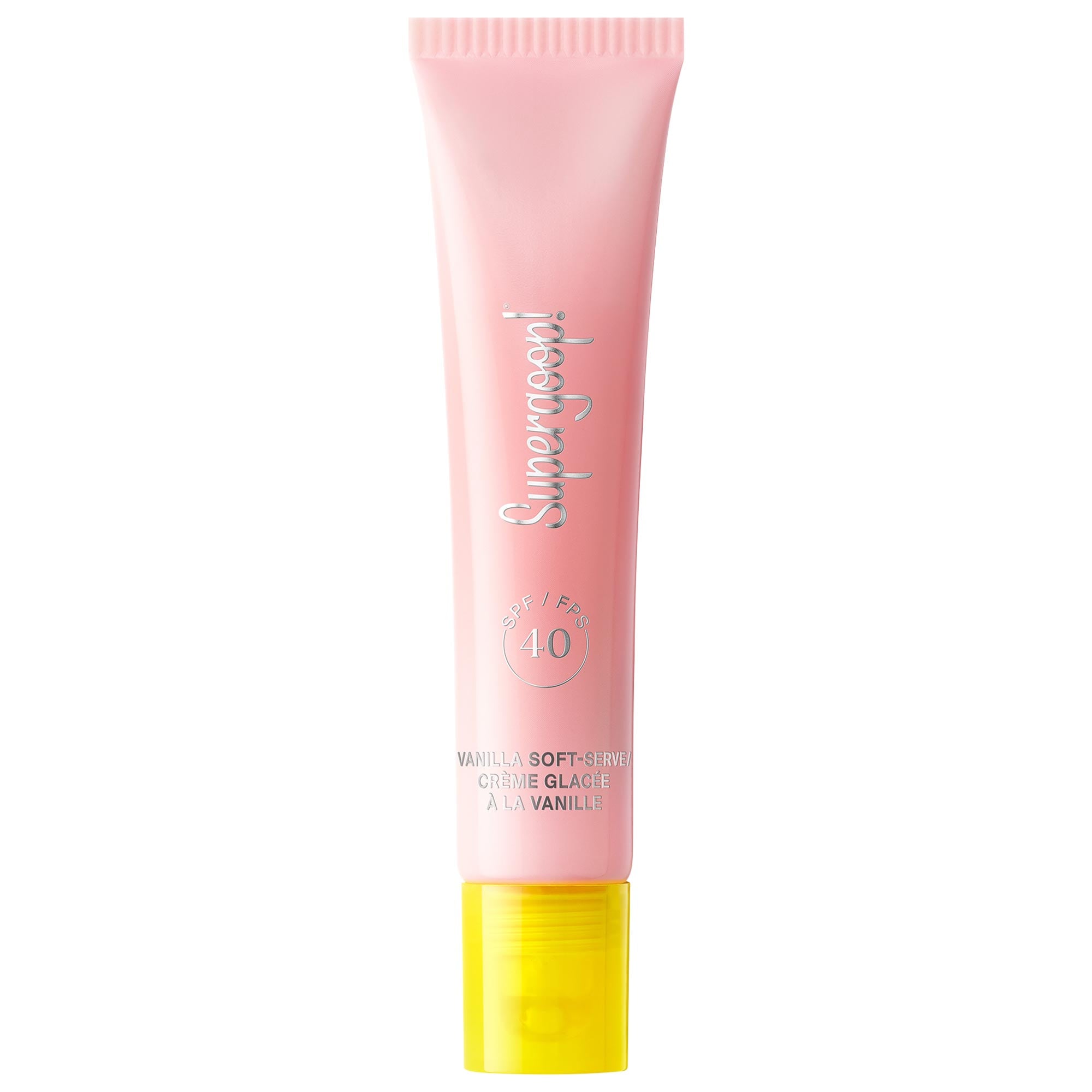 Glow Gloss Spf 40 Lip Balm With Peptides and Shea Butter - Vanilla Soft Serve