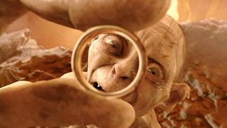 golum and the ring from The Lord of the Rings