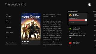 Xbox One Movie Store World's End