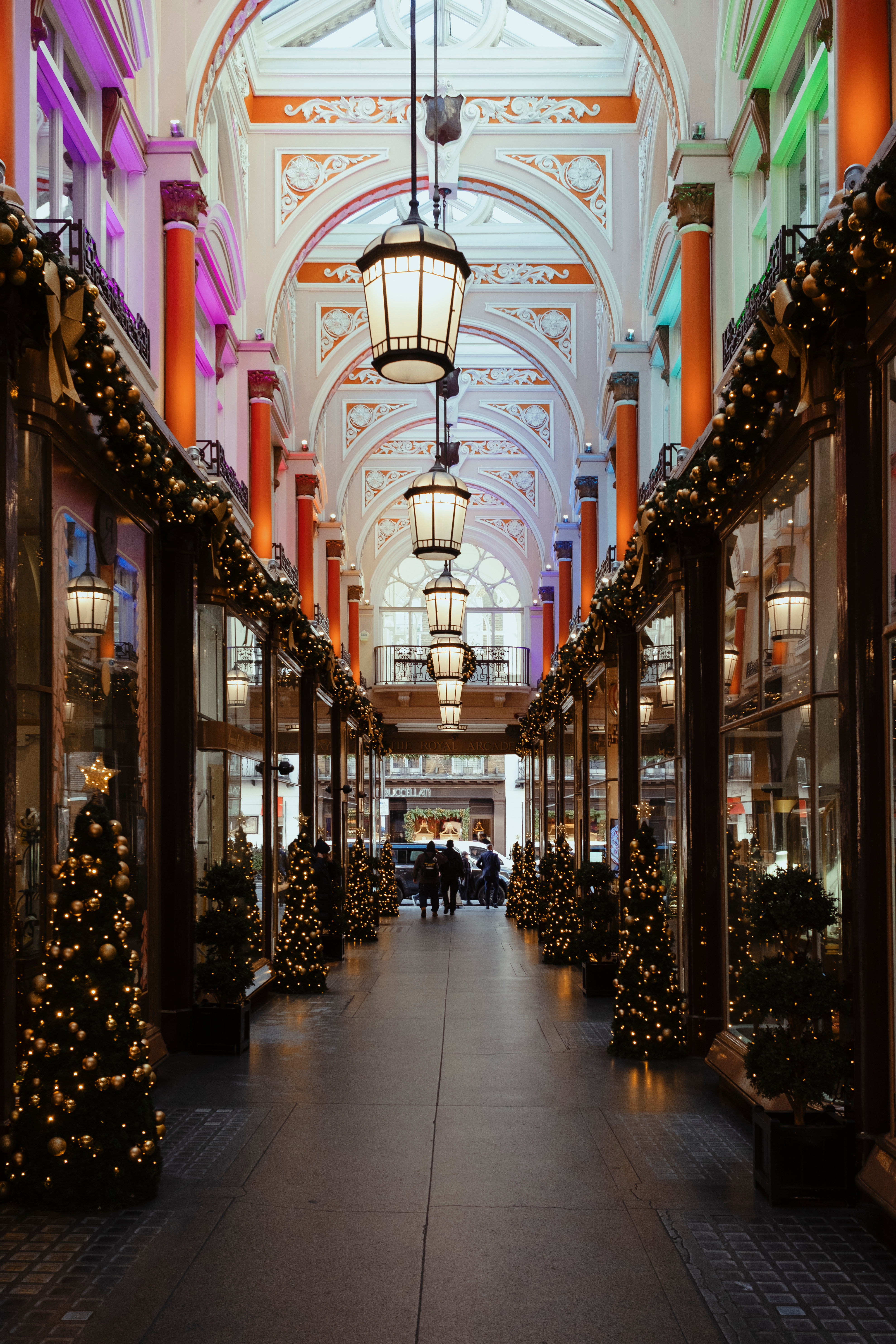 Christmas shop windows