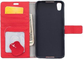 AFLY BlackBerry DTEK50 wallet case in red
