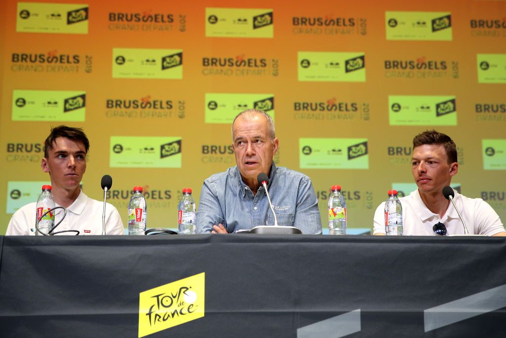 AG2R boss Vincent Lavenu presents his team