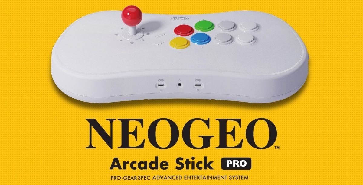 Neo Geo Stick is a retro games controller packed with 20 games