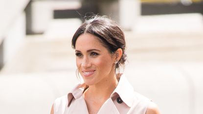 Meghan Markle Wore a Thing: Nonie Trench Coat Dress in Africa