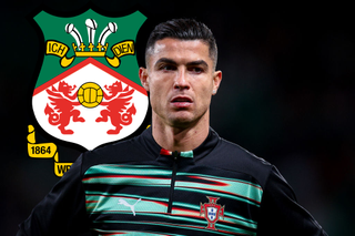 LISBON, PORTUGAL - MARCH 23: Cristiano Ronaldo of Portugal looks on during warm up prior to the UEFA Nations League Quarterfinal Leg Two match between Portugal and Denmark at Estadio Jose Alvalade on March 23, 2025 in Lisbon, Portugal. (Photo by Diogo Cardoso/Getty Images)