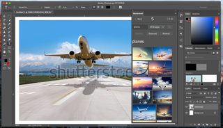 The Shutterstock plugin should enhance productivity within the design workflow