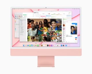 iMac 2021 colors: Pink