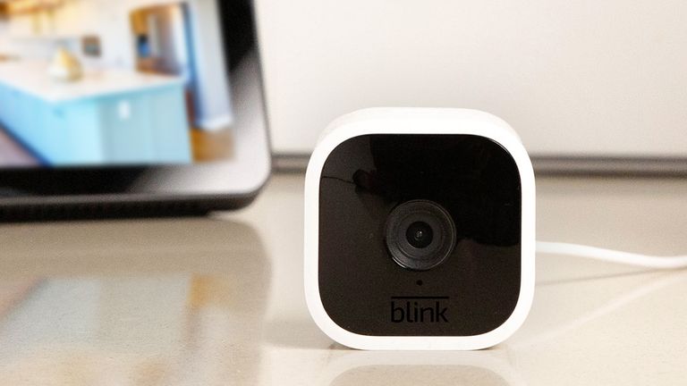 google home hub and blink camera