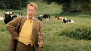 John Lydon in an ad for Country Life butter