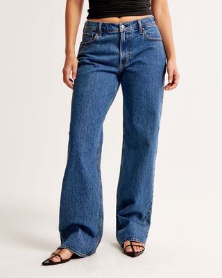 Curve Love Low-Waist Baggy Jeans