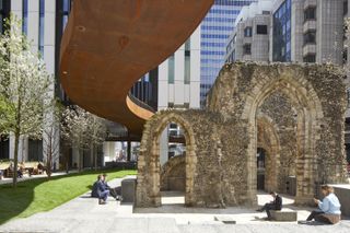 Make Architects' high walk at London Wall