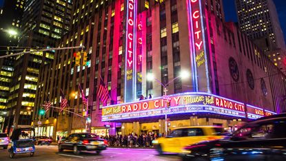 Radio City Music Hall in Manhattan, New York City 