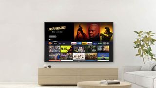 Smart TV in living room