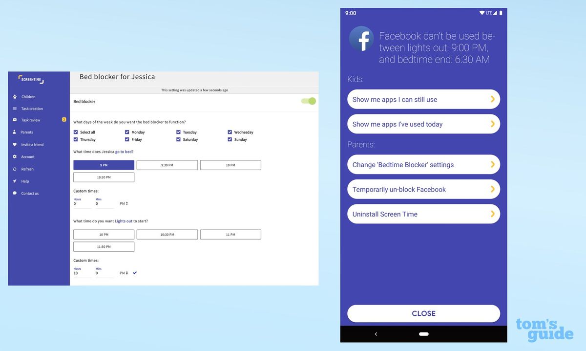Screen Time parental-control app review | Tom's Guide