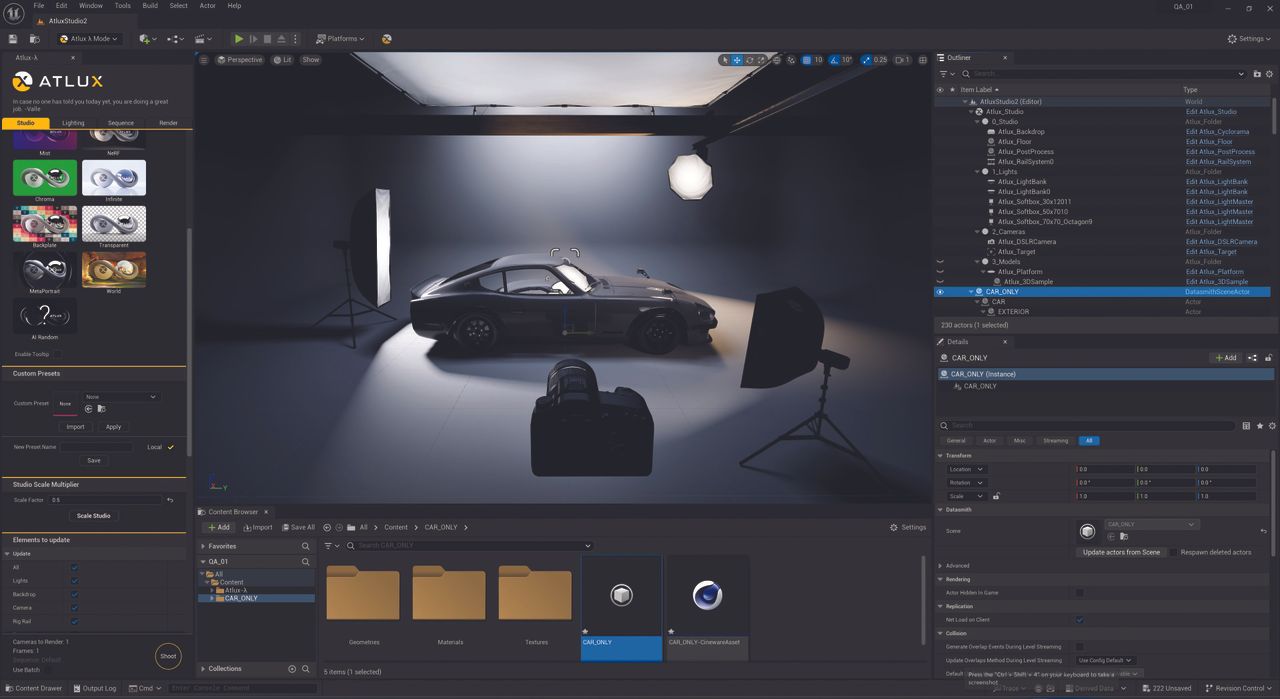 How to use Cinema 4D files in Atlux tutorial, image 4