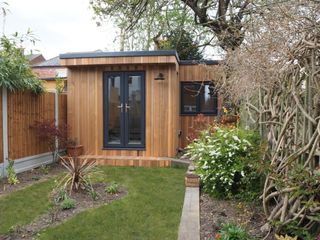 a garden office built under permitted development