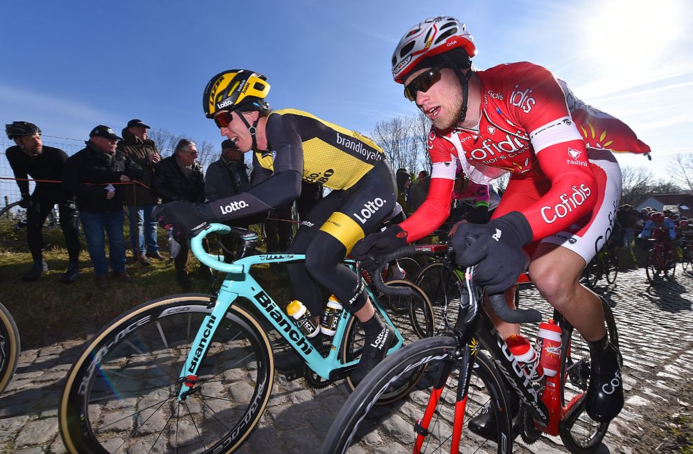 Bert Van Lerberghe at Omloop Het Nieuwsblad