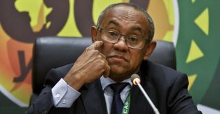  Caf president Ahmad Ahmad