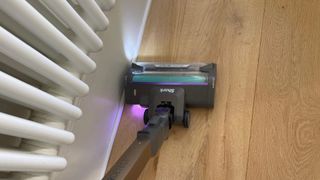 Shark PowerDetect Clean & Empty Cordless Vacuum by the side