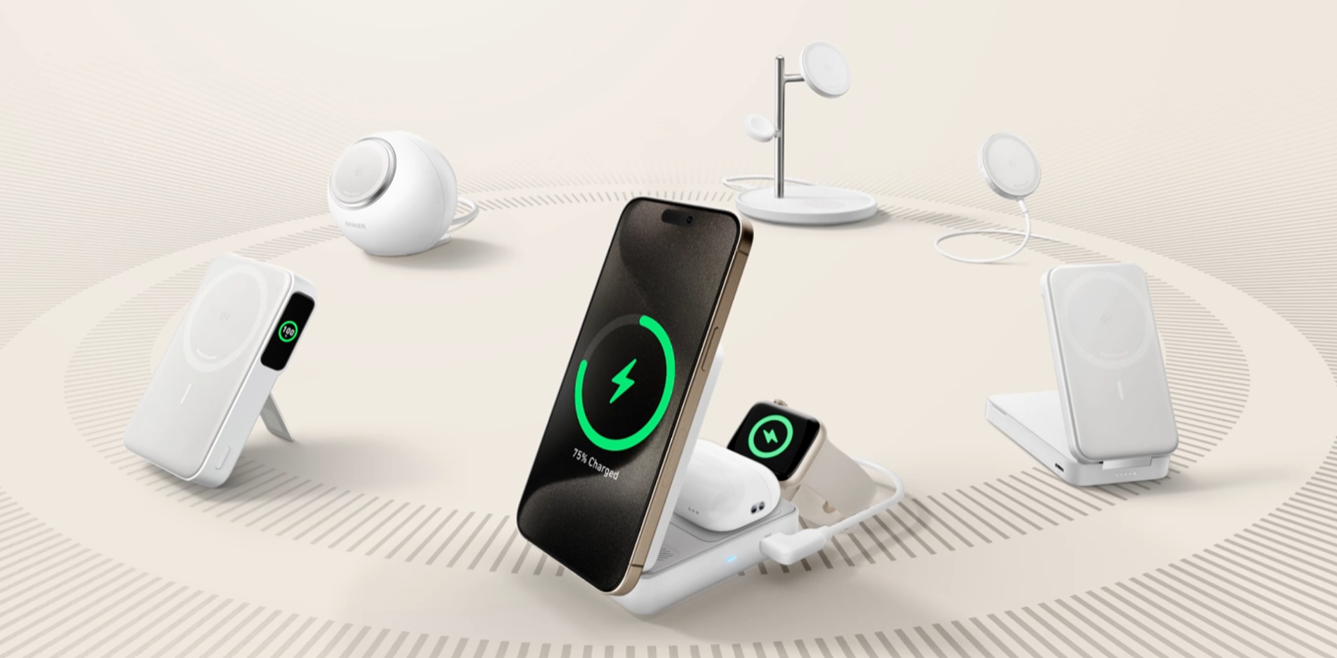 The Belkin 3 in 1 wireless charger with MagSafe. Pricey but totally next  level : r/MagSafe