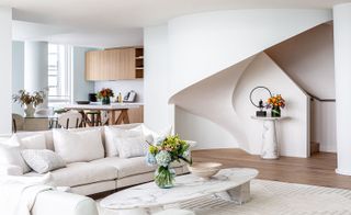 London apartment interior, by Frank Gehry