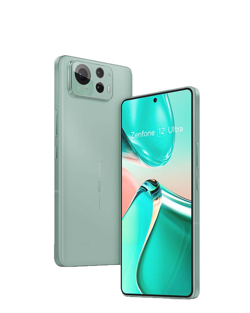 ASUS Zenfone 12 Ultra render on white background.