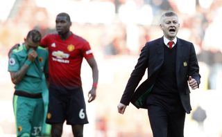 Ole Gunnar Solskjaer was satisfied after picking up the win