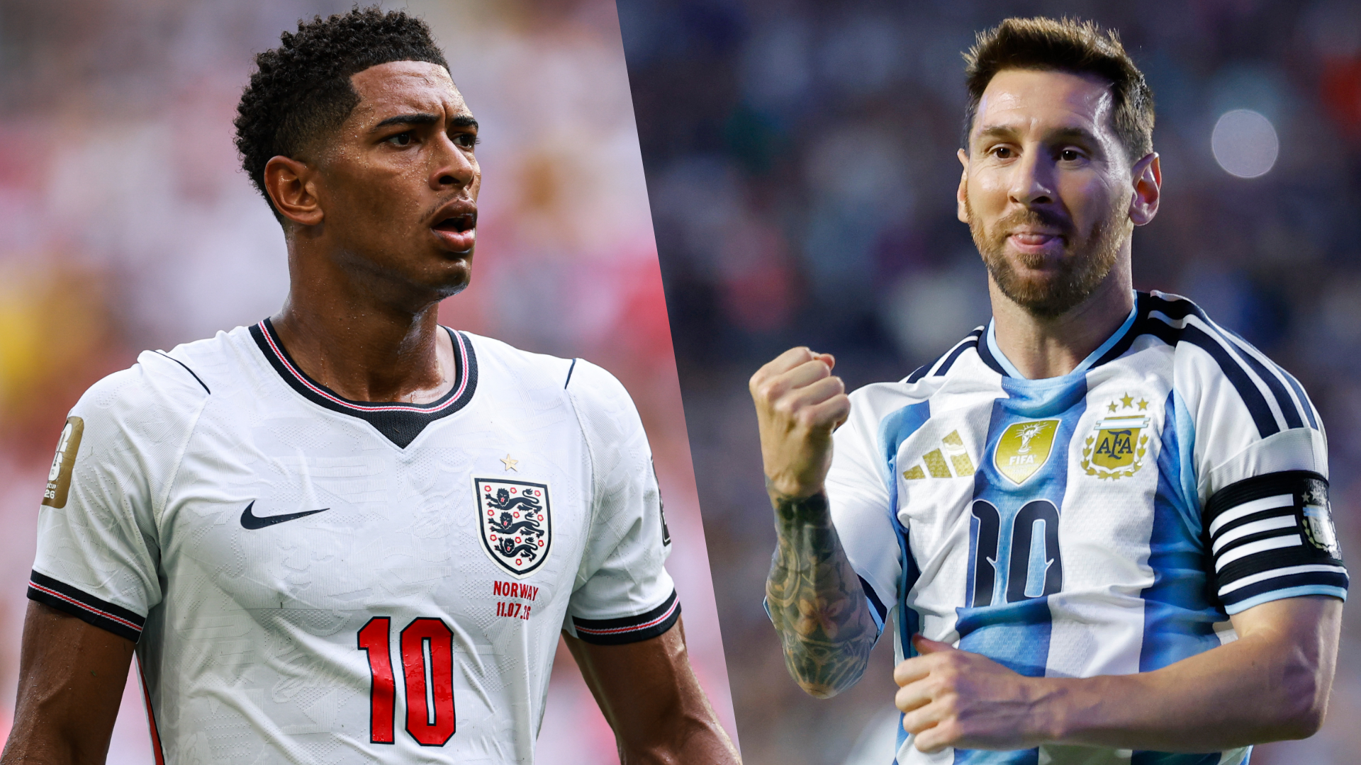 England vs Argentina face to face