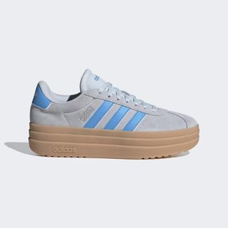 adidas VL Court Bold Shoes in grey and blue