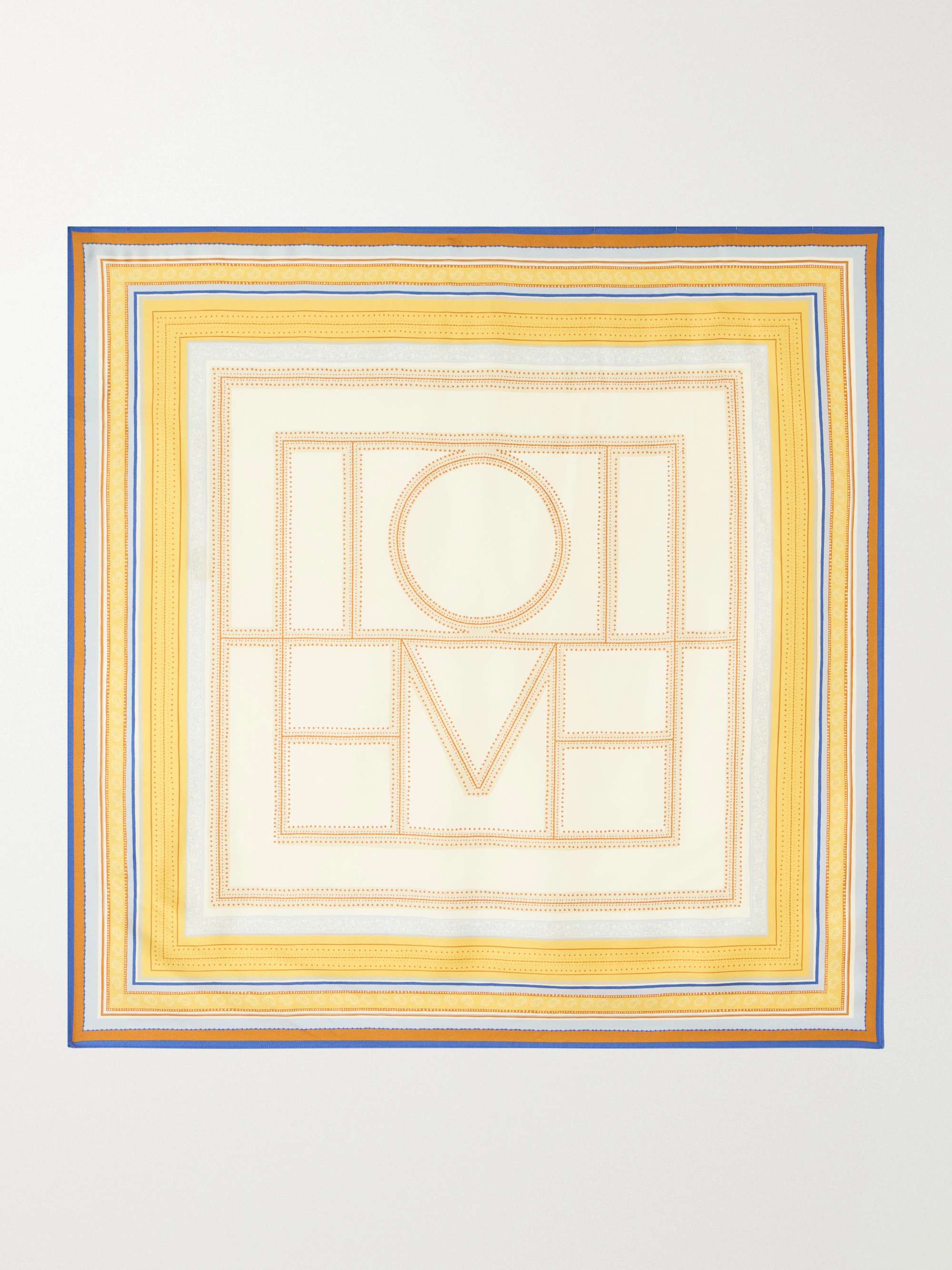 Printed Silk-Twill Scarf