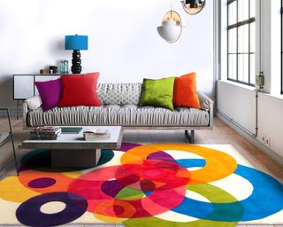 Bubbles Outline rug, Sonya Winner