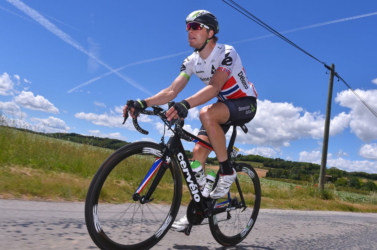 Norwegian champion Edvald Boasson Hagen of Dimension Data