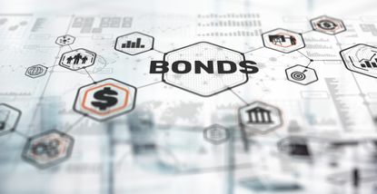 Bond Finance Banking Technology concep