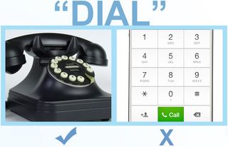 Dial (verb)