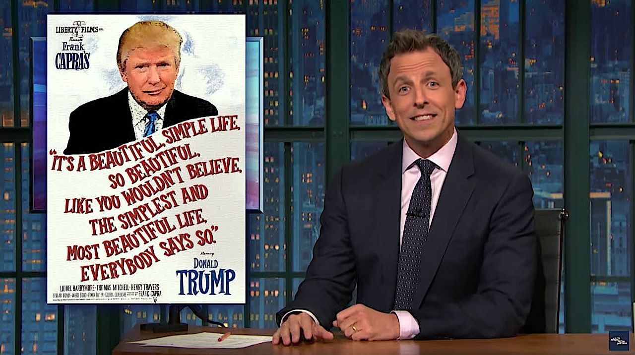 Seth Meyers rips the facade off Donald Trump