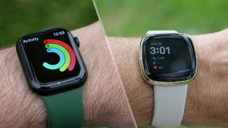 Compare fitbit sense to apple watch 6 sale