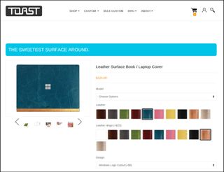 Plenty of color choices and options from Toast.